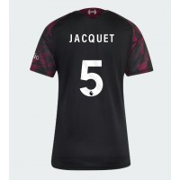 Stroje piłkarskie Liverpool Jeremy Jacquet #5 Koszulka Trzeciej dla damskie 2026-27 Krótki Rękaw